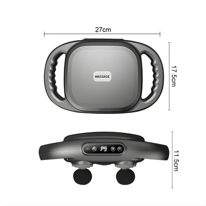 Masajeador muscular de alta frecuencia con seis cabezales